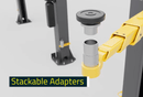 10AP 10,000‐lb. Capacity / Adaptable Clearfloor / Adjustable Width / Screw Pads